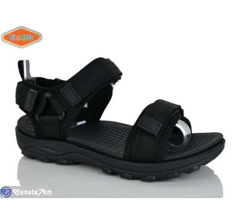 Сандалі дитячі на літо (8 пар р.36-41) чорний  "EeBb"