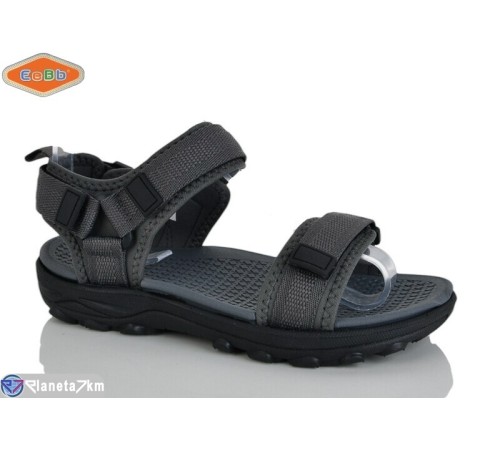 Сандалі дитячі на літо (8 пар р.36-41) сірий  "EeBb"