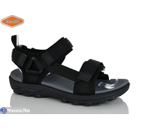 Сандалі дитячі на літо (8 пар р.36-41) чорний  "EeBb"