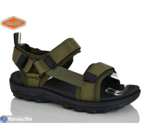 Сандалі дитячі на літо (8 пар р.36-41) зелений  "EeBb"