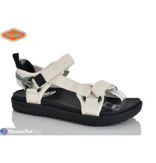 Сандалі дитячі на літо (8 пар р.36-41) бежевий  "EeBb"