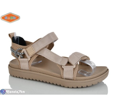Сандалі дитячі на літо (8 пар р.36-41) коричневий  "EeBb"