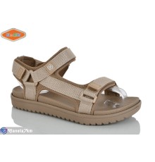 Дитячі босоніжки на літо (8 пар р.36-41) коричневий  "EeBb"