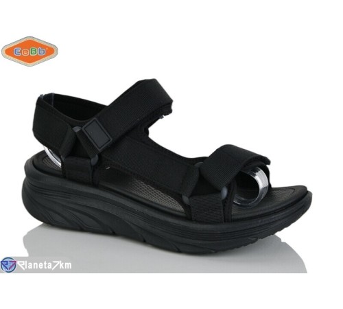 Сандалі дитячі на літо (8 пар р.36-41) чорний  "EeBb"