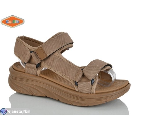 Сандалі дитячі на літо (8 пар р.36-41) коричневий  "EeBb"