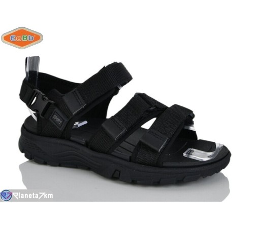 Сандалі дитячі на літо (8 пар р.31-36) чорний  "EeBb"