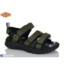 Сандалі дитячі на літо (8 пар р.31-36) зелений  "EeBb"