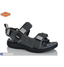 Сандалі дитячі на літо (8 пар р.31-36) сірий  "EeBb"