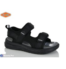 Сандалі дитячі на літо (8 пар р.31-36) чорний  "EeBb"