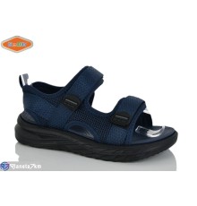 Сандалі дитячі на літо (8 пар р.31-36) синій  "EeBb"