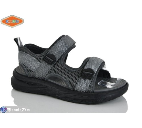 Сандалі дитячі на літо (8 пар р.31-36) сірий  "EeBb"