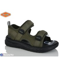 Сандалі дитячі на літо (8 пар р.31-36) зелений  "EeBb"