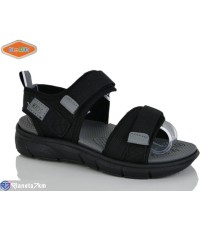 Сандалі дитячі на літо (8 пар р.31-36) чорний  "EeBb"