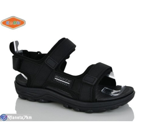 Сандалі дитячі на літо (8 пар р.31-36) чорний  "EeBb"