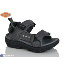 Сандалі дитячі на літо (8 пар р.26-31) сірий  "EeBb"