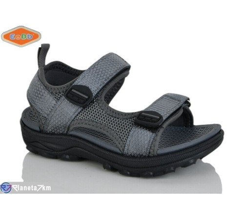 Сандалі дитячі на літо (8 пар р.27-32) сірий  "EeBb"
