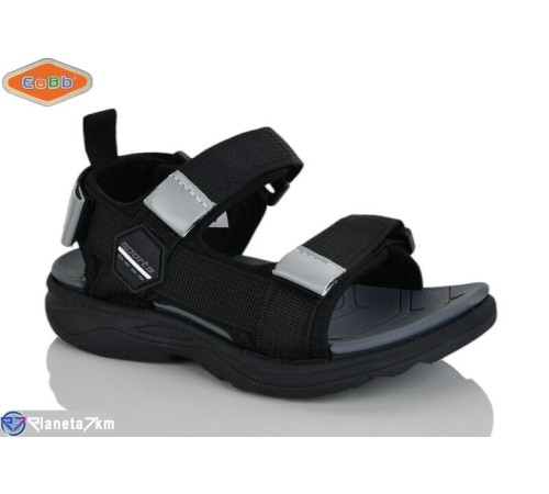 Сандалі дитячі на літо (8 пар р.26-31) чорний  "EeBb"