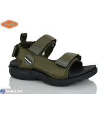 Сандалі дитячі на літо (8 пар р.26-31) зелений  "EeBb"