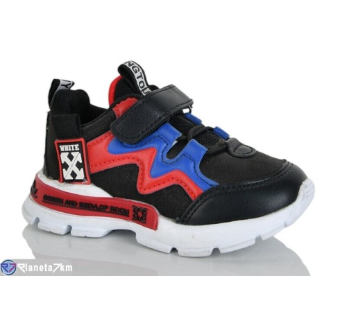 Дитячі кросівки на весну/осінь (8 пар р.21-26) чорний  "Laifakids"