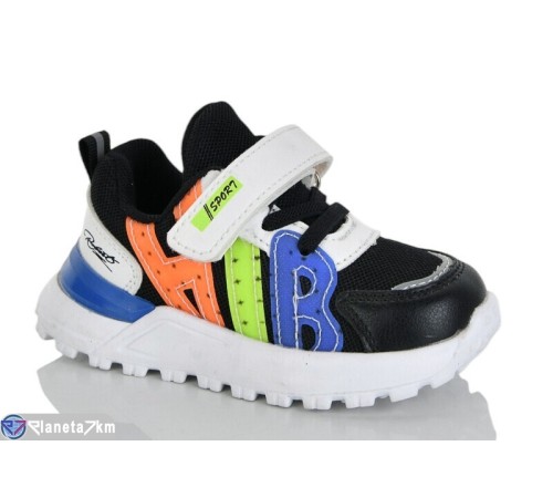 Дитячі кросівки на весну/осінь (8 пар р.21-26) чорний  "Laifakids"