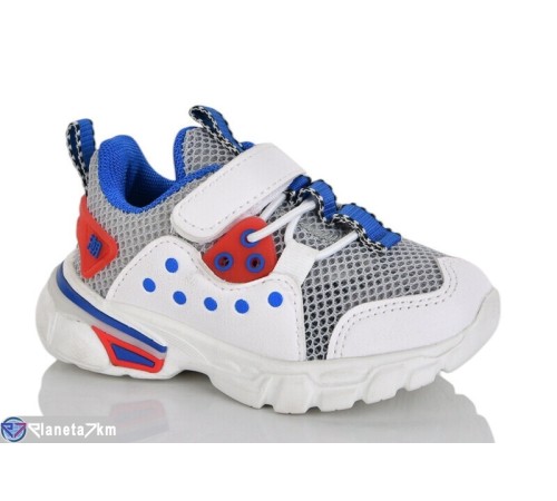 Дитячі кросівки на весну/осінь (8 пар р.21-26) білий  "Laifakids"