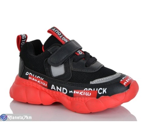 Дитячі кросівки на весну/осінь (8 пар р.21-26) чорний  "Laifakids"