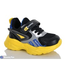 Дитячі кросівки на весну/осінь (8 пар р.21-26) чорний  "Laifakids"