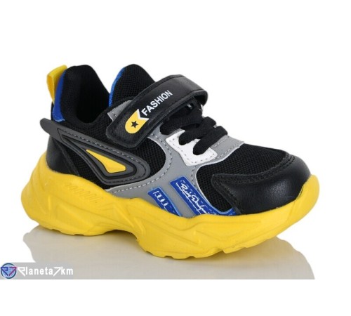 Дитячі кросівки на весну/осінь (8 пар р.21-26) чорний  "Laifakids"