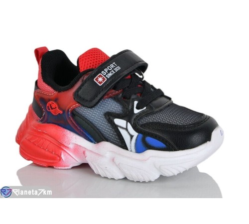 Дитячі кросівки на весну/осінь (8 пар р.21-26) чорний  "Laifakids"