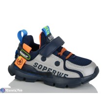 Дитячі кросівки на весну/осінь (8 пар р.26-31) синій  "Laifakids"