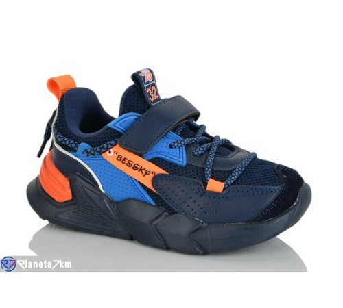 Дитячі кросівки на весну/осінь (8 пар р.27-32) синій  "Laifakids"