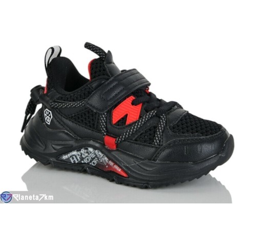 Дитячі кросівки на весну/осінь (8 пар р.27-32) чорний  "Laifakids"