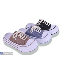 Шлепки жіночі на літо (12 пар р.36-41) мікс  "IEFTIN"