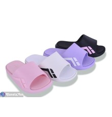 Шлепки жіночі на літо (12 пар р.36-41) мікс  "IEFTIN"