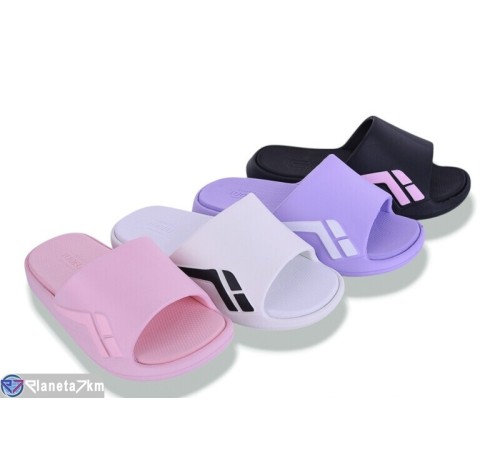 Шлепки жіночі на літо (12 пар р.36-41) мікс  "IEFTIN"