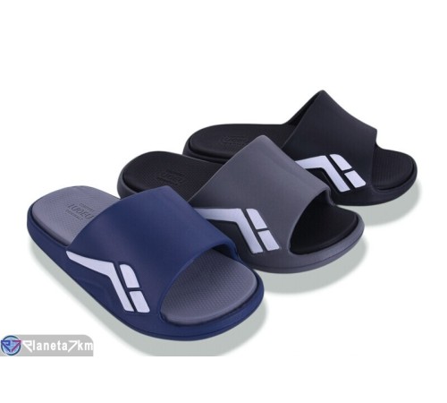 Шлепки чоловічі на літо (12 пар р.40-45) мікс  "IEFTIN"