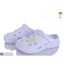 Кроки жіночі на літо (8 пар р.37-41) білий  "LEO"