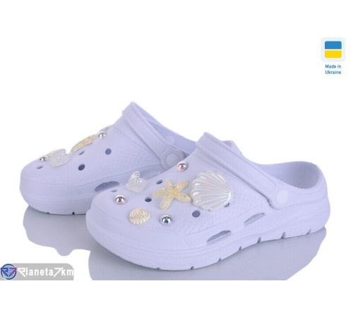 Кроки жіночі на літо (8 пар р.37-41) білий  "LEO"