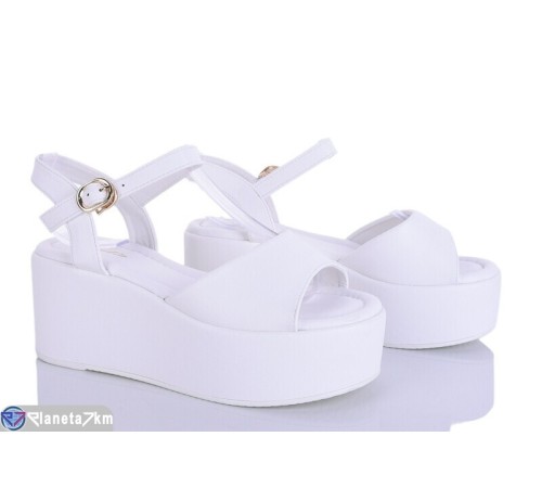 Босоніжки жіночі на літо (8 пар р.36-41) білий  "LOREDANA"