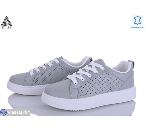 Кросівки жіночі на весну/осінь (8 пар р.36-41) сірий  "STILLI Group"