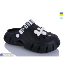 Кроки жіночі на літо (6 пар р.36-40) чорний  "MURMUR"