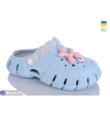 Кроки жіночі на літо (6 пар р.36-40) блакитний  "MURMUR"