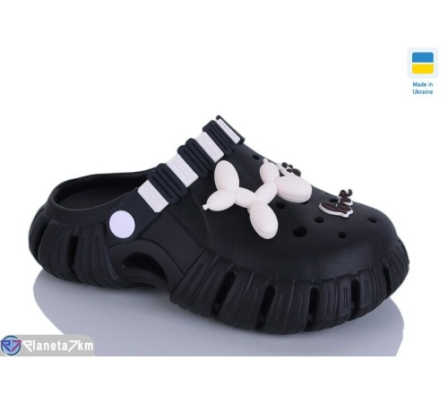 Кроки дитячі на літо (6 пар р.30-35) чорний  "MURMUR"