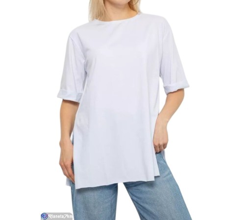 Футболка жіноча на літо (4 шт. р.сетка S-M) білий  "Masari"