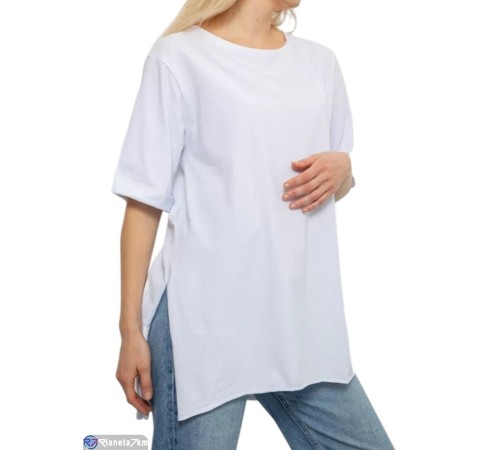 Футболка жіноча на літо (4 шт. р.сетка L-XL) білий  "Masari"