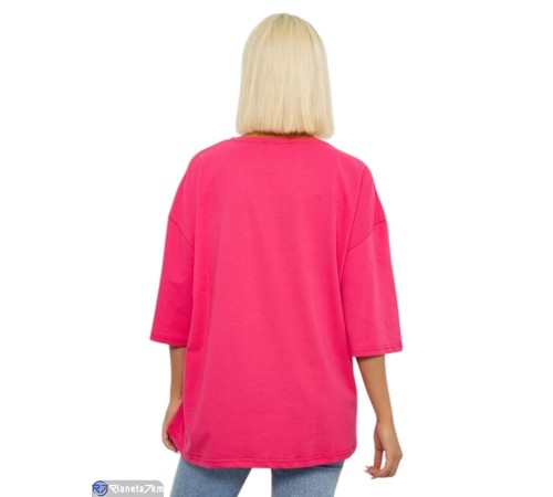 Футболка жіноча на літо (4 шт. р.сетка L-XL) рожевий  "Masari"