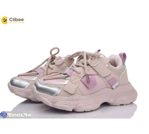 Дитячі кросівки на весну/осінь (6 пар р.33-38) рожевий  "BELIES"