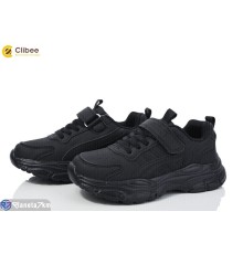 Дитячі кросівки на весну/осінь (6 пар р.32-37) чорний  "BELIES"