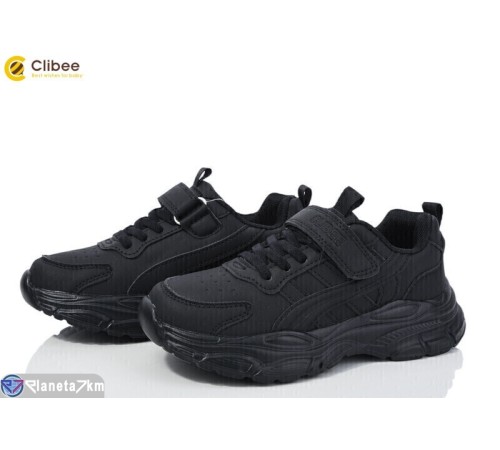 Дитячі кросівки на весну/осінь (6 пар р.32-37) чорний  "BELIES"