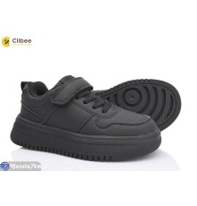 Дитячі кросівки на весну/осінь (6 пар р.32-37) чорний  "BELIES"